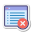 Delete View icon