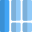 Left sidebar list gird having vertical column icon