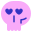 glücklicher Schädel icon