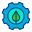 Bouton d&#39;écologie icon