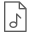 Music File icon