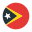 Timor-Oriental circulaire icon