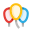 Balloons icon