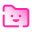 Pink Cute Folder icon