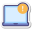 Оповещение на ноутбуке icon