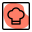 Famous chef for a family restaurant cap icon