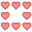 Bordo di cuore icon