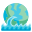 dia-da-terra-externa-dos-oceanos-wanicon-plano-wanicon icon