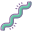 Ligne ondulée icon