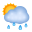 太阳在雨后云 icon
