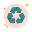 Signo de reciclaje icon