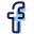 F do Facebook icon