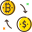 exchange bitcoins icon