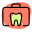 Jobs at Dental Care hospital isolated on a white background icon