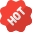 Hot sticker of the new stock items for sale icon