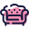 ボタン付きソファ icon