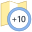 タイムゾーン +10 icon