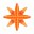 八芒星の絵文字 icon