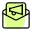 Annoucment or ads on junk mail list icon