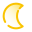 Símbolo de la luna icon