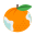 悪いオレンジ色 icon