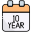 10 Year icon