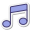 Notas musicales icon