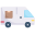 Car delivery icon