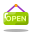 Open Sign icon