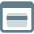 Online purchase with debit or credit card on a private browser icon