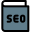 Book or guide on seo reserach program icon