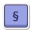 Abschnittszeichen-Schlüssel icon