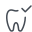 치아 검사를 받은 icon