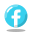 Facebook im Kreis icon