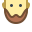 Barba curta icon