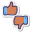 Thumbs Up Down Skin Type 2 icon
