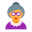 Alte-Frau-lächelnd icon