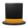 Sombrero negro icon