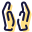 两只手 icon