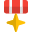 Marine corps service medal awarded for gallantry in action against an enemy icon