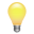 emoji de lâmpada icon