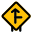 route-latérale-extérieure-vers-avant-rejoignant-l'intersection-remplie-de-trafic-tal-revivo icon