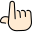 Ganze Hand icon