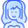 Femme debout icon