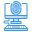 ordinateur-à-balayage-de-doigts-externe-itim2101-bleu-itim2101 icon