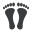 Footprint icon