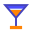 bicchiere da martini icon