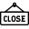 Close Sign icon