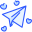 externes-papier-flugzeug-liebe-vitaliy-gorbatschow-blau-vitaly-gorbatschow icon