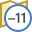 Fuso orario -11 icon
